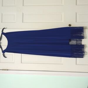 Chicos Size 1 Blue Dress